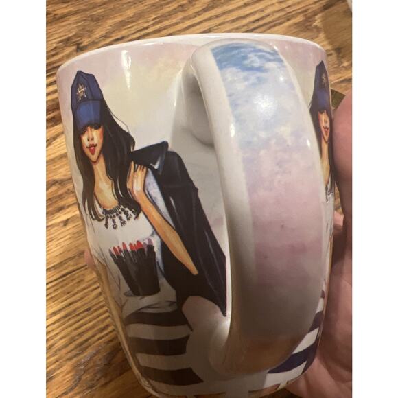 Rongrong Devoe Illustration Coffee Mug Cup Tall - Is It Friday Yet? - Picture 7 of 8